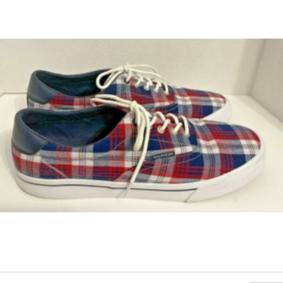 Tommy Hilfiger Men\'s Phero3 Sneaker - Plaid RWB main image 5